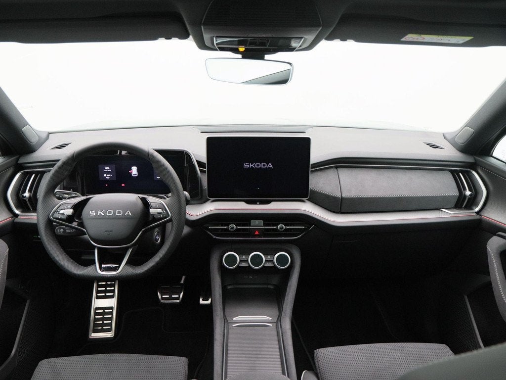 Skoda Kodiaq 1.5 TSi 204 Pk Automaat PHEV Sportline Business, Auto's, Skoda, Euro 6, 4 cilinders, 26 kWh, Plug-in hybride