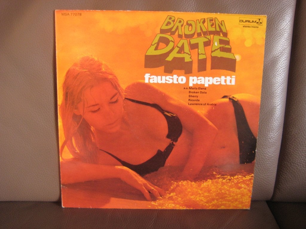 Fausto Papetti – Broken Date, LP, Ophalen of Verzenden, Zo goed als nieuw, 12 inch