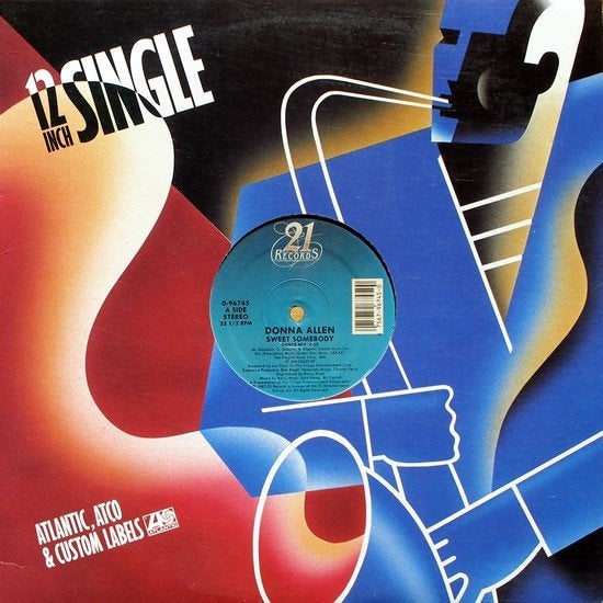 MAXI-SINGLE - Donna Allen - Sweet somebody, Ophalen of Verzenden, Zo goed als nieuw, Dance en House, Overige typen