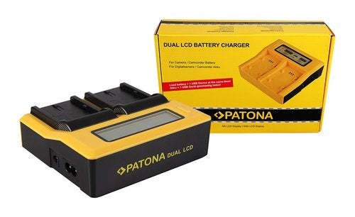 Dual LCD USB Charger Canon BP-508 BP512 BP-512 BP522 BP-522, Verzenden, Nieuw