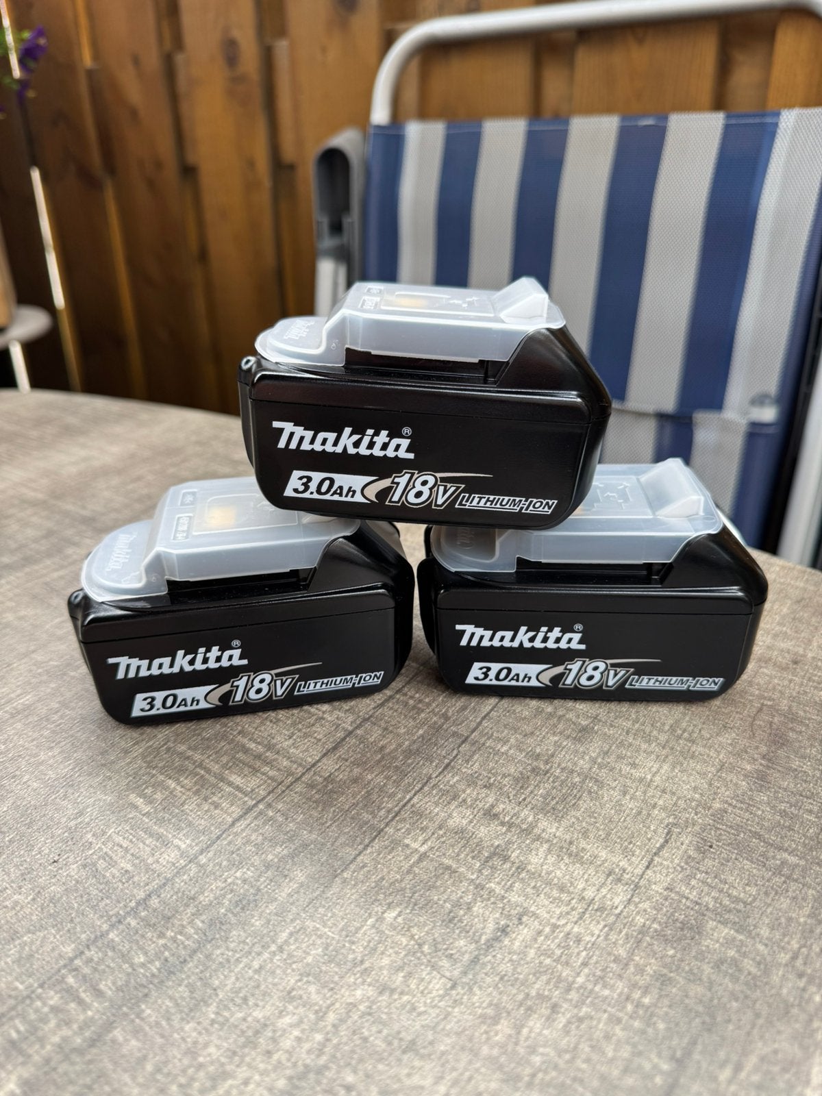 Makita 18V 3Ah Batterij 3stuks NIEUW, Doe-het-zelf en Verbouw, Gereedschap | Machine-onderdelen en Toebehoren, Ophalen, Nieuw