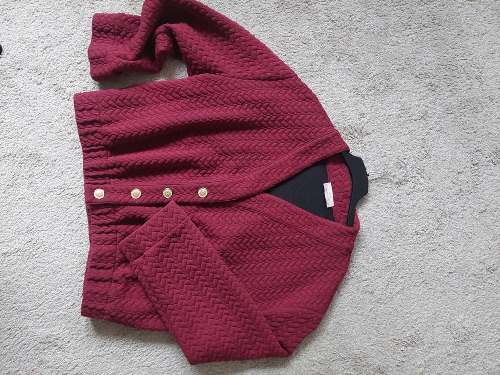 Studio anneloes vest bordeaux xxl, Ophalen of Verzenden, Zo goed als nieuw, Maat 46/48 (XL) of groter, Rood