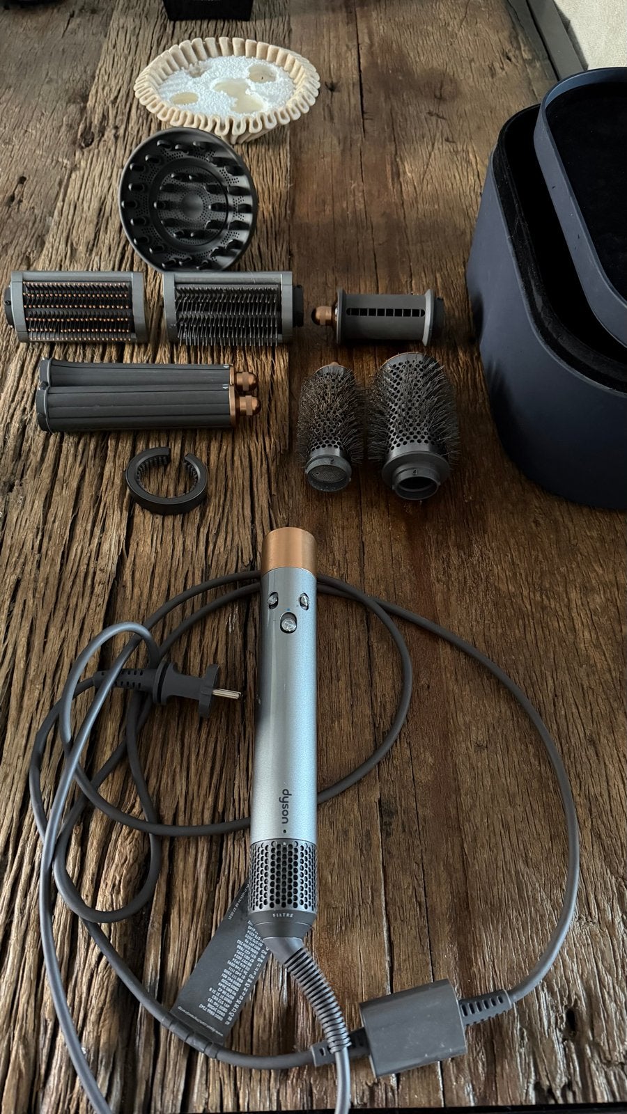 Dyson Airwrap in perfecte staat incl. extra diffuser, Ophalen of Verzenden, Zo goed als nieuw, Haarverzorging