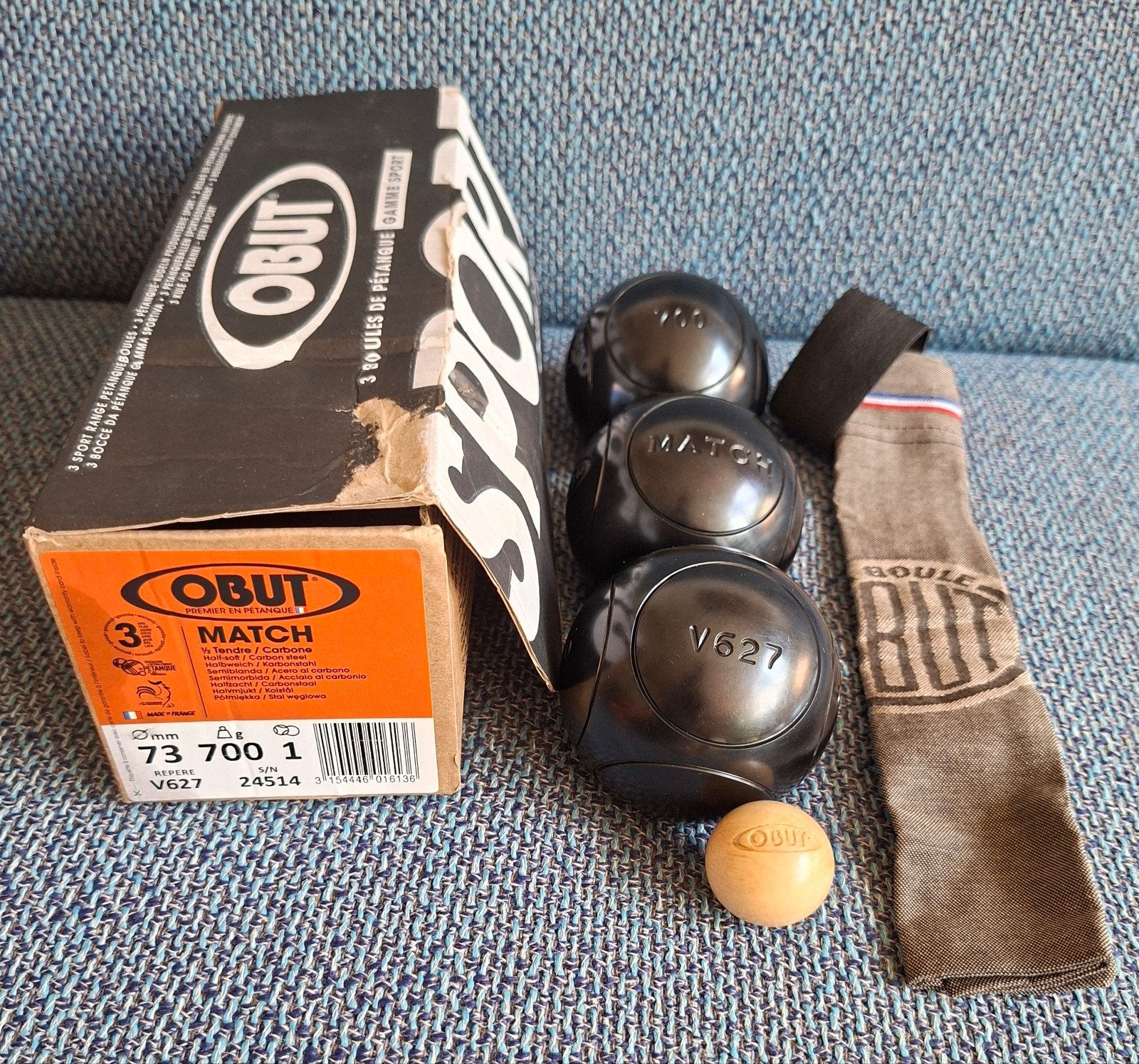 Jeu de boules/petanque/ Obut  nieuw!, Sport en Fitness, Bowlen, Ophalen of Verzenden, Nieuw, Bal