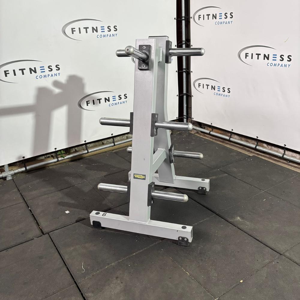 Technogym - Pure Strength - Olympic Weight Plate Stand, Ophalen of Verzenden, Gebruikt, Benen, Overige typen