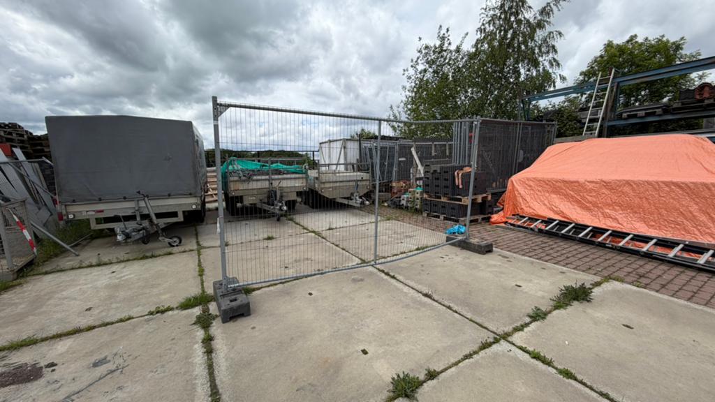 15x Bouwhekken inclusief voetblokken / betonvoeten, Ophalen, Gebruikt, 250 mm of meer, Overige typen