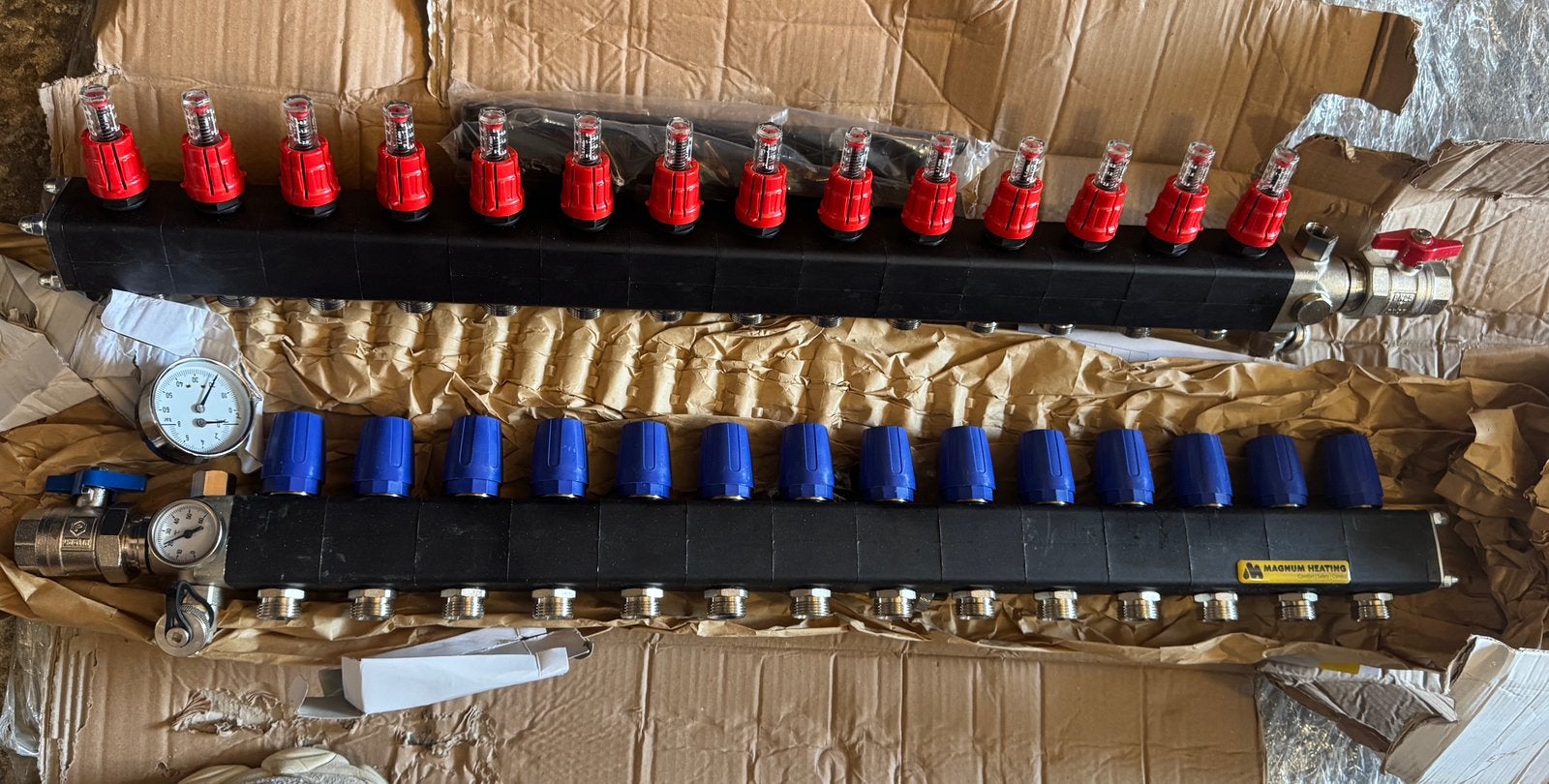 Magnum Heating vloerverwarmingsverdeler met 14 groepen, Ophalen, Nieuw