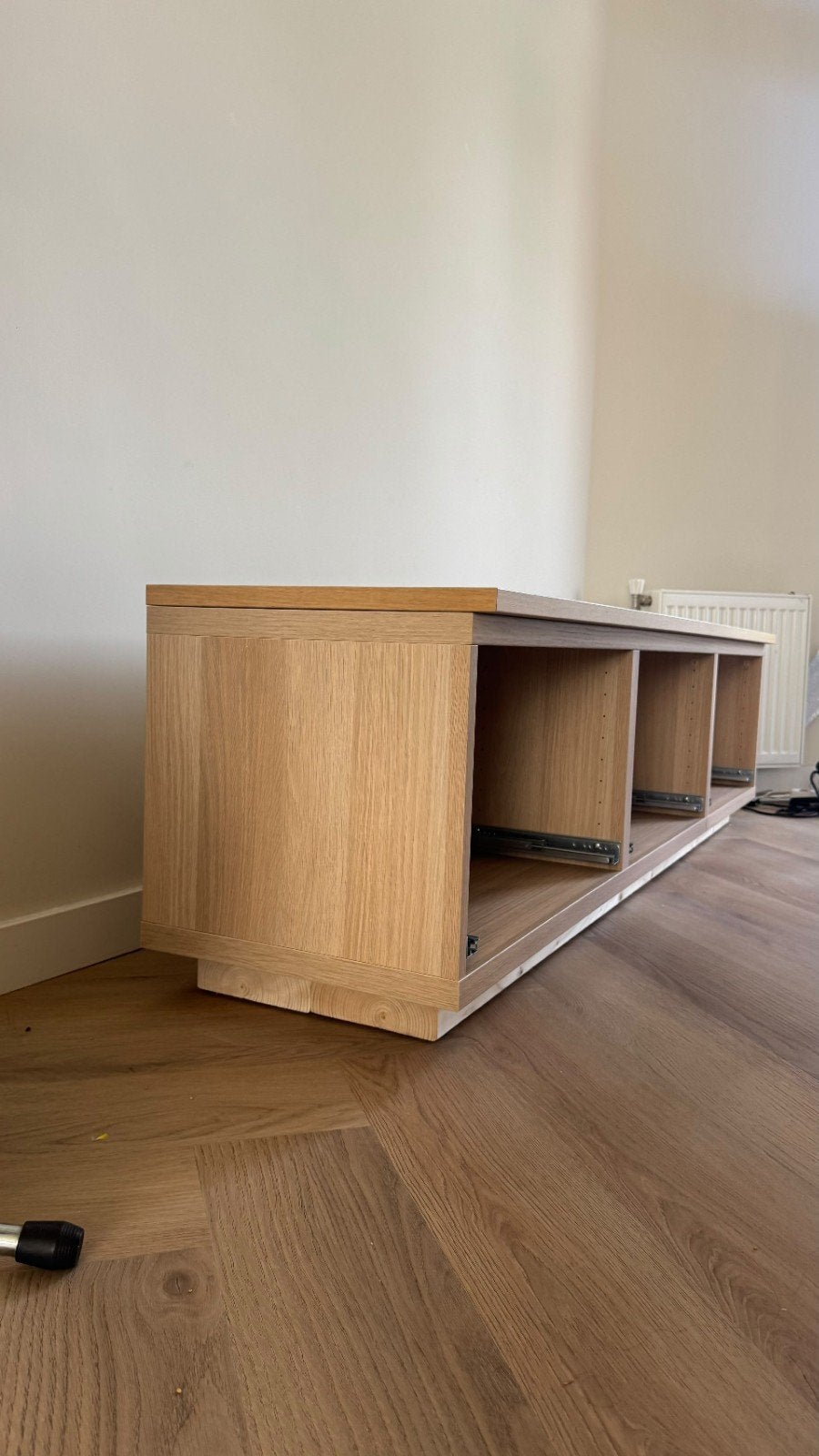 2 nieuwe Besta in doos (zie beschrijving) Eiken 120cm + 60cm, Ophalen, Nieuw