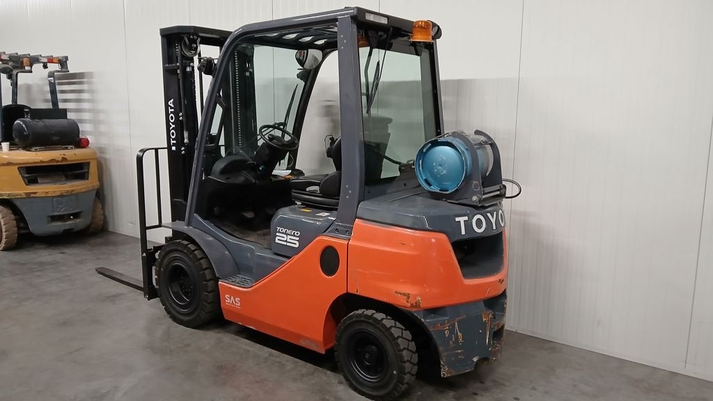 TOYOTA 028FGF25, 2000 tot 3000 kg, LPG, Heftruck, TOYOTA