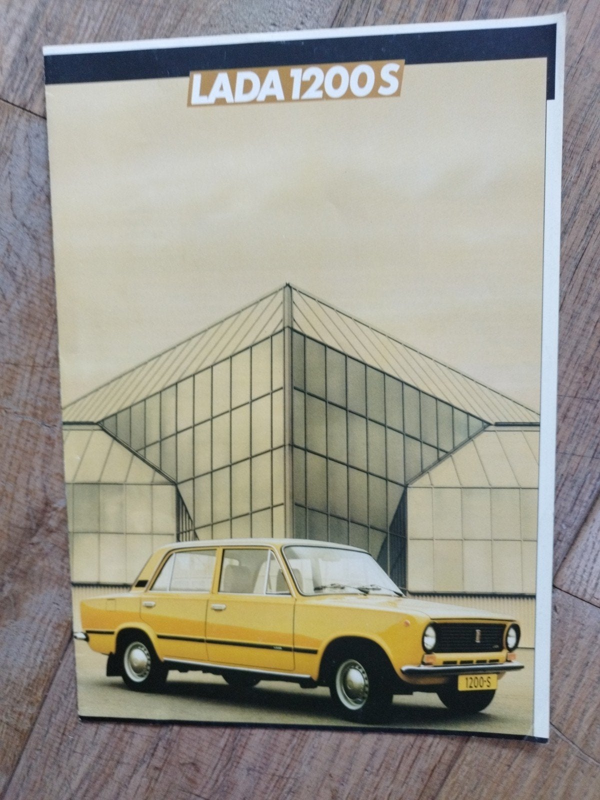 Lada 1200 S brochure uit 1970 - 4 pagina's, Ophalen of Verzenden, Zo goed als nieuw, Lada