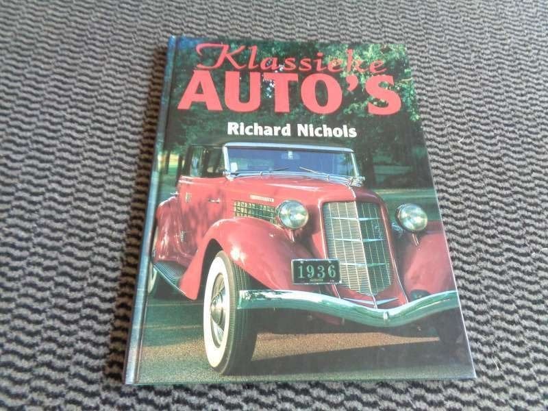 Klassieke Auto's - Historie Boek - Richard Nicols - 1994, Verzenden, Gelezen, Algemeen