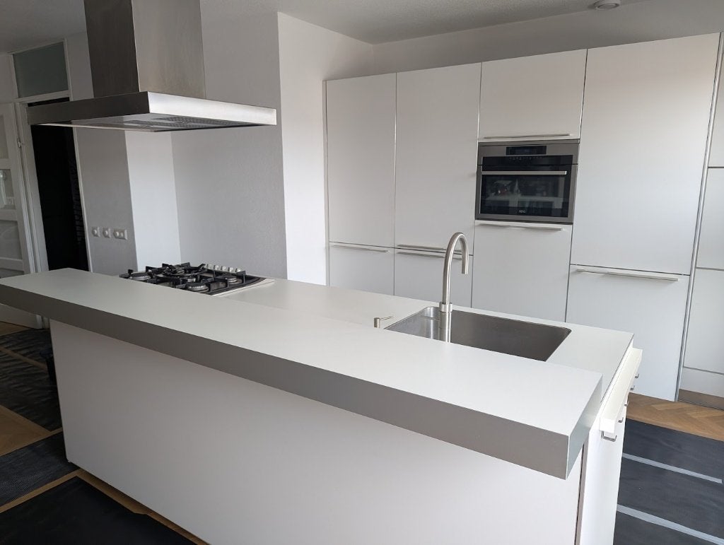 Luxe Bulthaup B3 eilandkeuken, Gebruikt, Wit, Overige typen, Ophalen of Verzenden