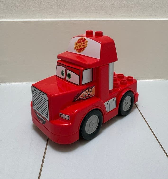 Duplo Mack de Truck uit Disney Cars, Gebruikt, Overige thema's, Ophalen of Verzenden, Duplo