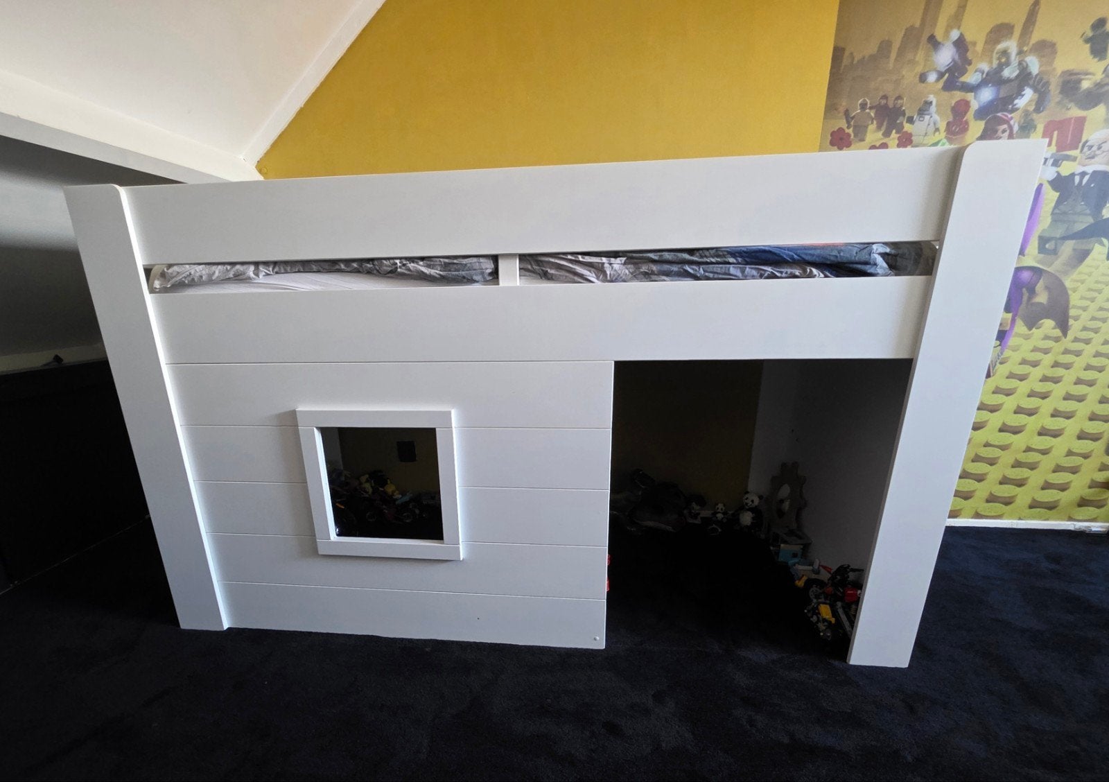 Vipack Halfhoogslaper 90x200 - Wit