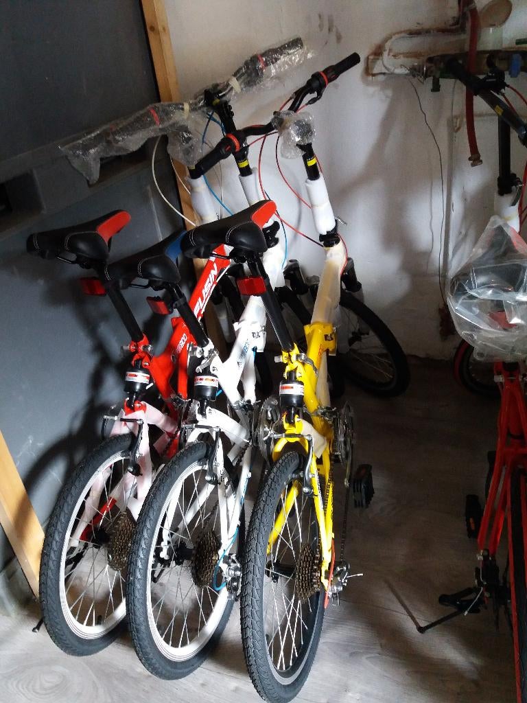 vouw fiets, Fietsen en Brommers, Fietsen | Vouwfietsen, Nieuw, 20 inch of meer, Versnellingen, Ophalen