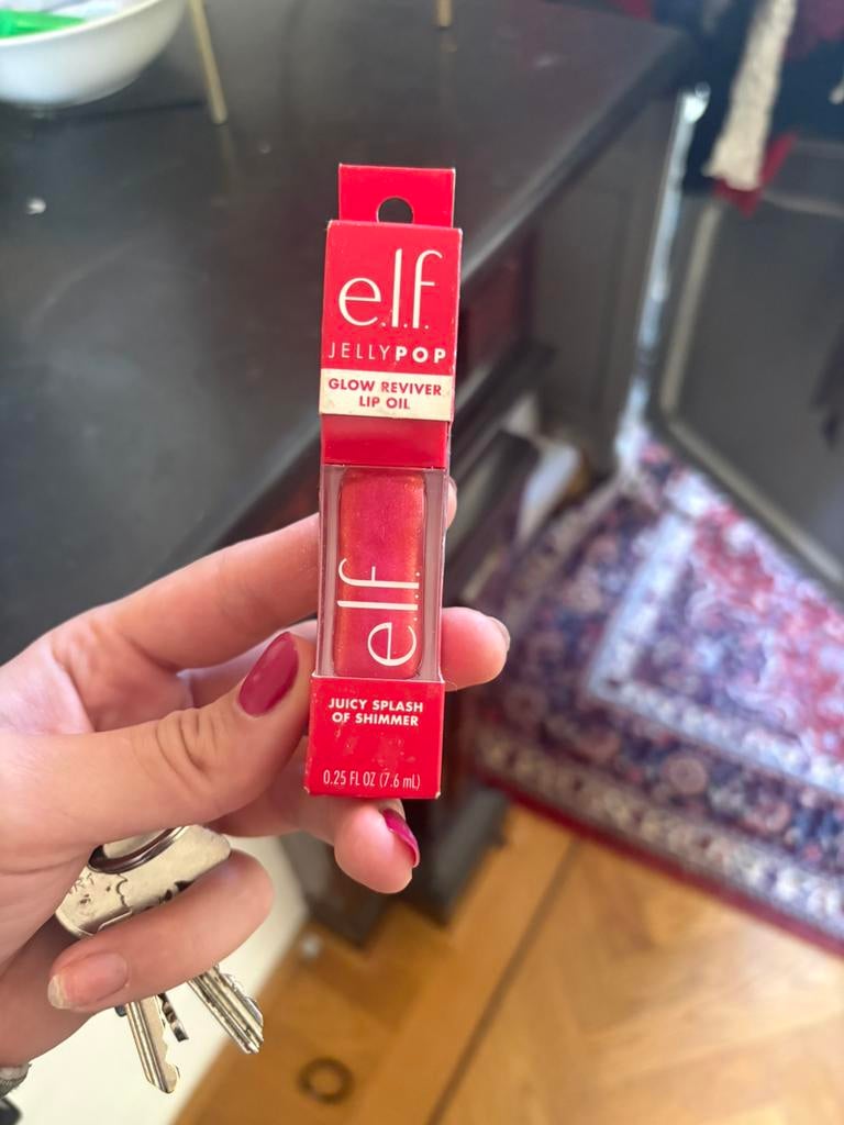 Elf jelly pop lip olie, Ophalen of Verzenden, Zo goed als nieuw, Lippen