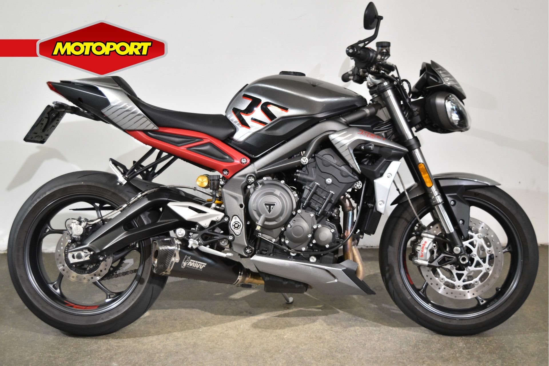 Triumph Street Triple RS (bj 2022), Bedrijf, 765 cc, Meer dan 35 kW, Overig