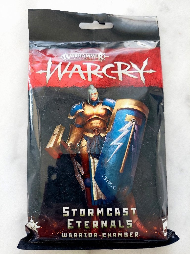 Stormcast Eternals Warrior Chamber Warcry Cards Warhammer, Hobby en Vrije tijd, Ophalen of Verzenden, Nieuw, Warhammer, Toebehoren