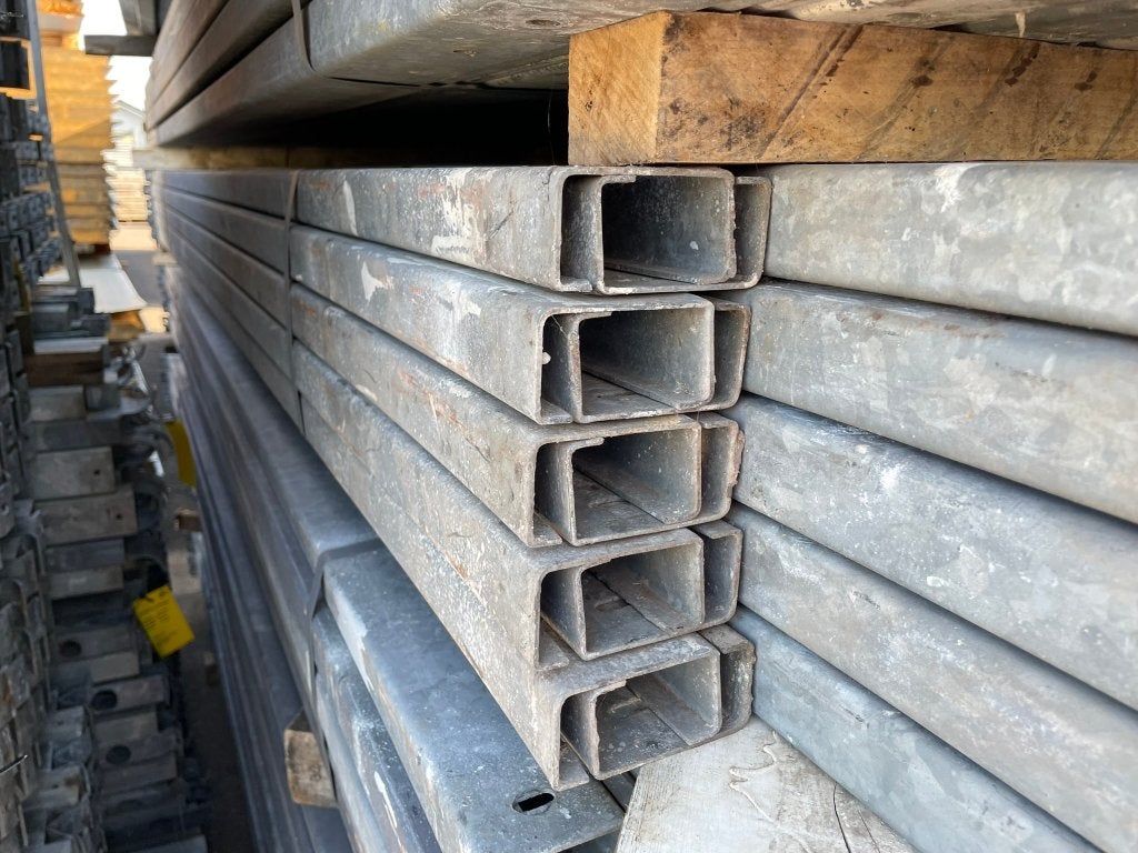 C-Profielen 70x40x2 mm | Lengte: 3000 mm, Ophalen, Gebruikt, IJzer