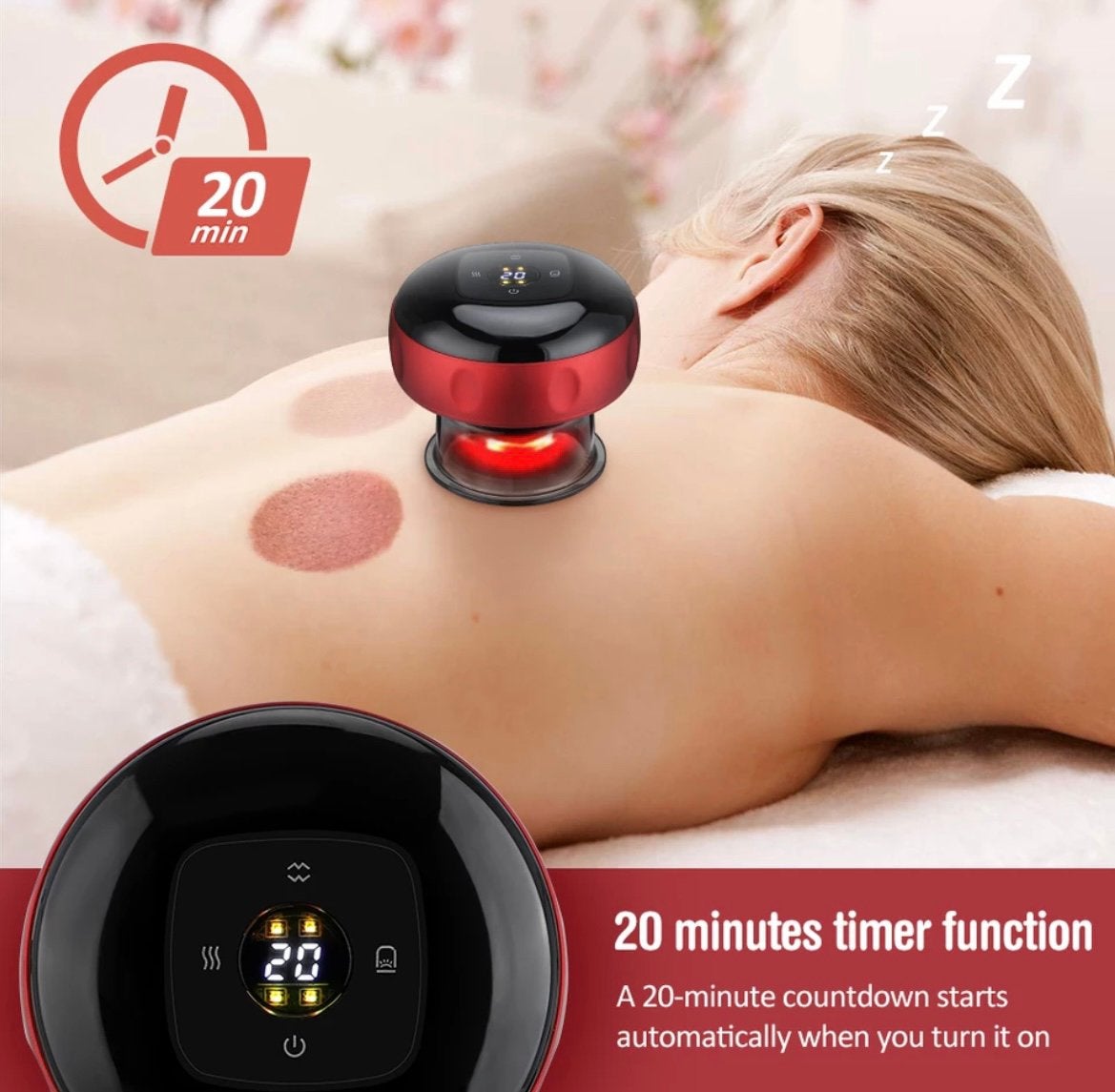 Elektrische cupping massage apparaat 12 standen, Ophalen of Verzenden, Nieuw, Apparaat