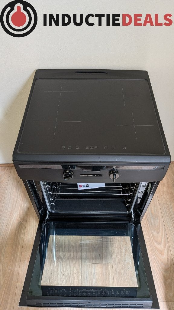 Inventum VFI6042ZWA Inductie fornuis 60 cm | 2-Fase Perilex, Ophalen, 4 kookzones, Zo goed als nieuw, Inductie