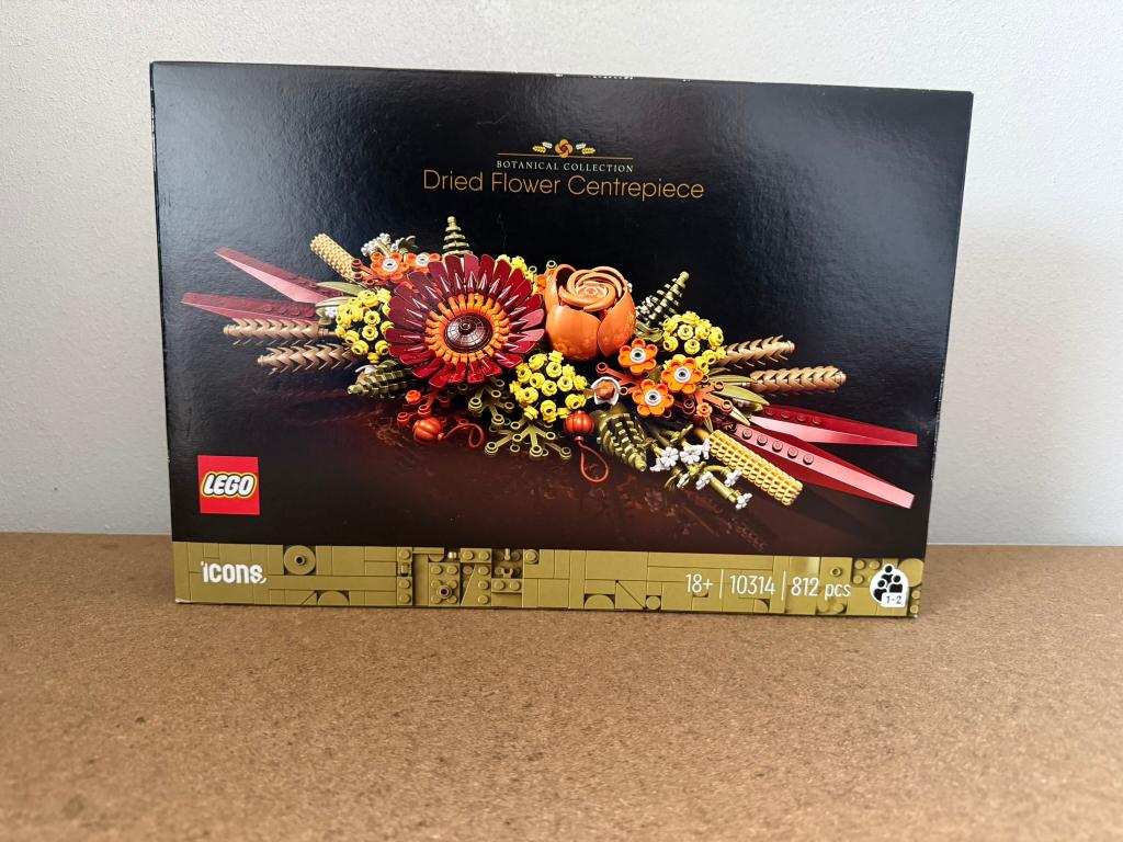 Lego 10314  Bloemstuk met gedroogde bloemen, Kinderen en Baby's, Speelgoed | Duplo en Lego, Ophalen, Overige thema's, Lego, Nieuw