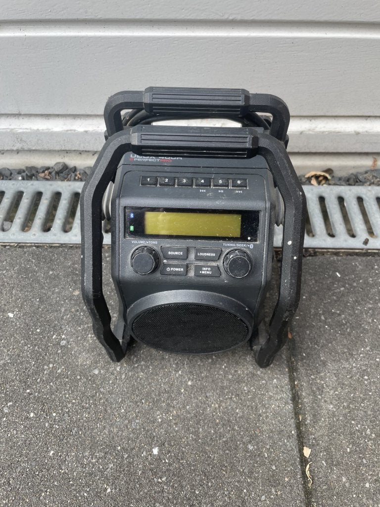 PerfectPro bouwradio Ubox 400, Ophalen, Gebruikt, Bouwradio