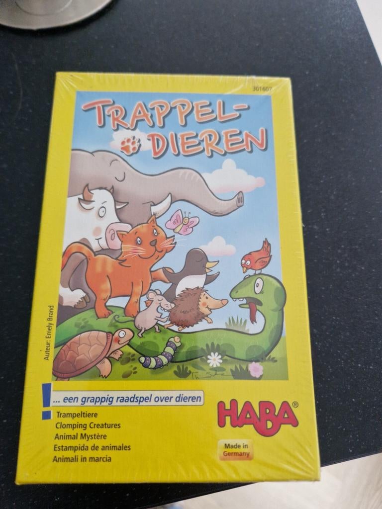 NIEUW spel trappel-dieren / trappeldieren van haba, Vijf spelers of meer, Ophalen of Verzenden, Nieuw, Haba