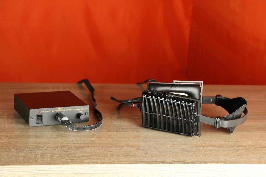 Stax Lambda basic + SRM-Xh TRADE.INRUIL * made in Japan, Audio, Tv en Foto, Overige merken, Stax Ltd., 1-14-3, Hino, Hino-shi, Tokyo 191-0012, Japan