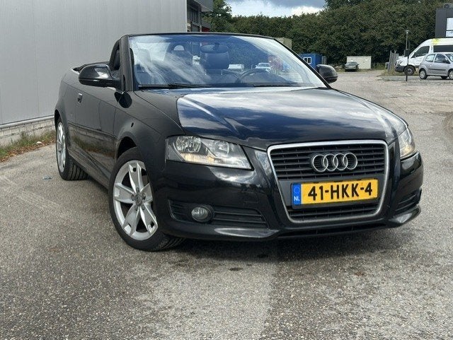 Audi A3 Cabriolet 1.8 TFSI Ambit.PL, LEER, electr kap, Voorwielaandrijving, Gebruikt, 4 cilinders, Cabriolet
