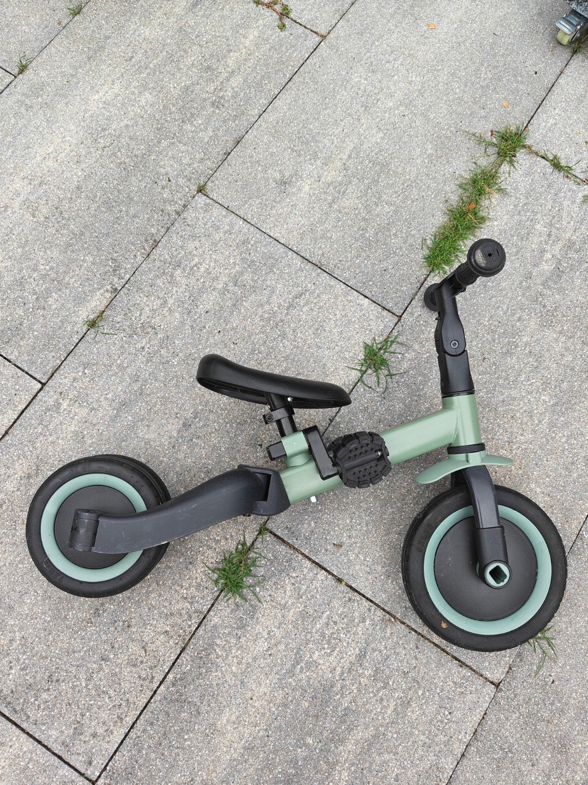 Kinderloopfiets 2-in-1 - Groen, Ophalen, Gebruikt, Onbekend