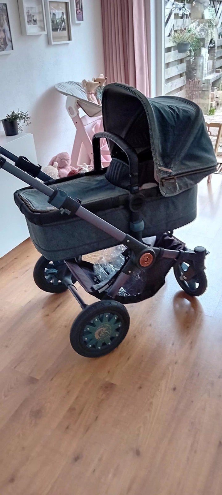 Bugaboo limited edition Diesel jeans, Ophalen, Gebruikt, Bugaboo, Met reiswieg