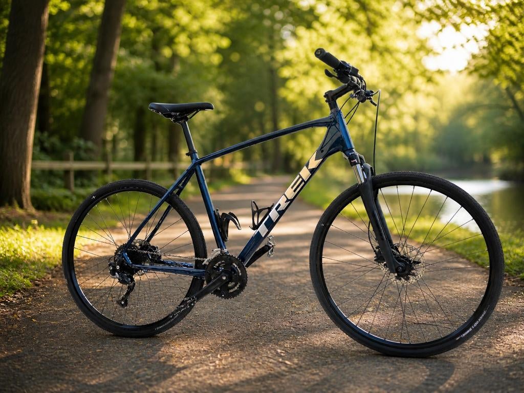 Trek Dual Sport 2 | maat L | Nieuw onderhoud + nieuwe banden, Gebruikt, Versnellingen, 49 tot 53 cm, Schijfrem