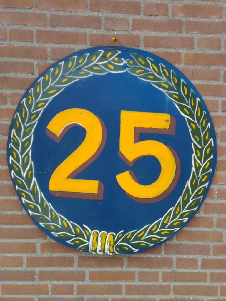Plaat 25 jaar jubileum, Ophalen, Auto's