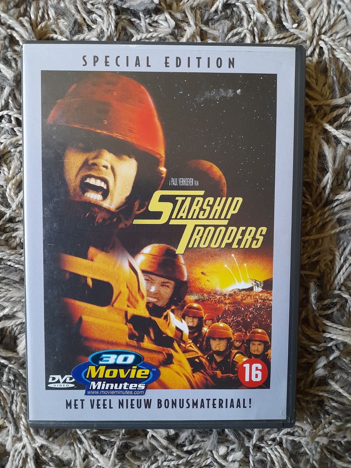 dvd starship troopers, Cd's en Dvd's, Vanaf 16 jaar, Ophalen of Verzenden, Zo goed als nieuw, Nederlands
