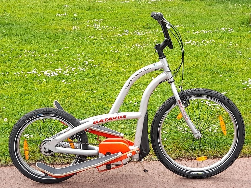 (00113) Bikestepper City, 7 lichtere versnellingen, Ophalen