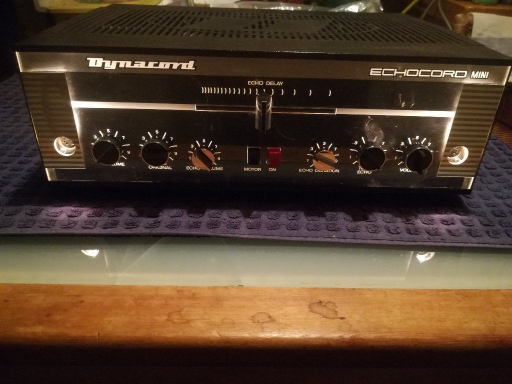 dynacord echocord mini 1973, Ophalen of Verzenden, Zo goed als nieuw, Delay of Echo