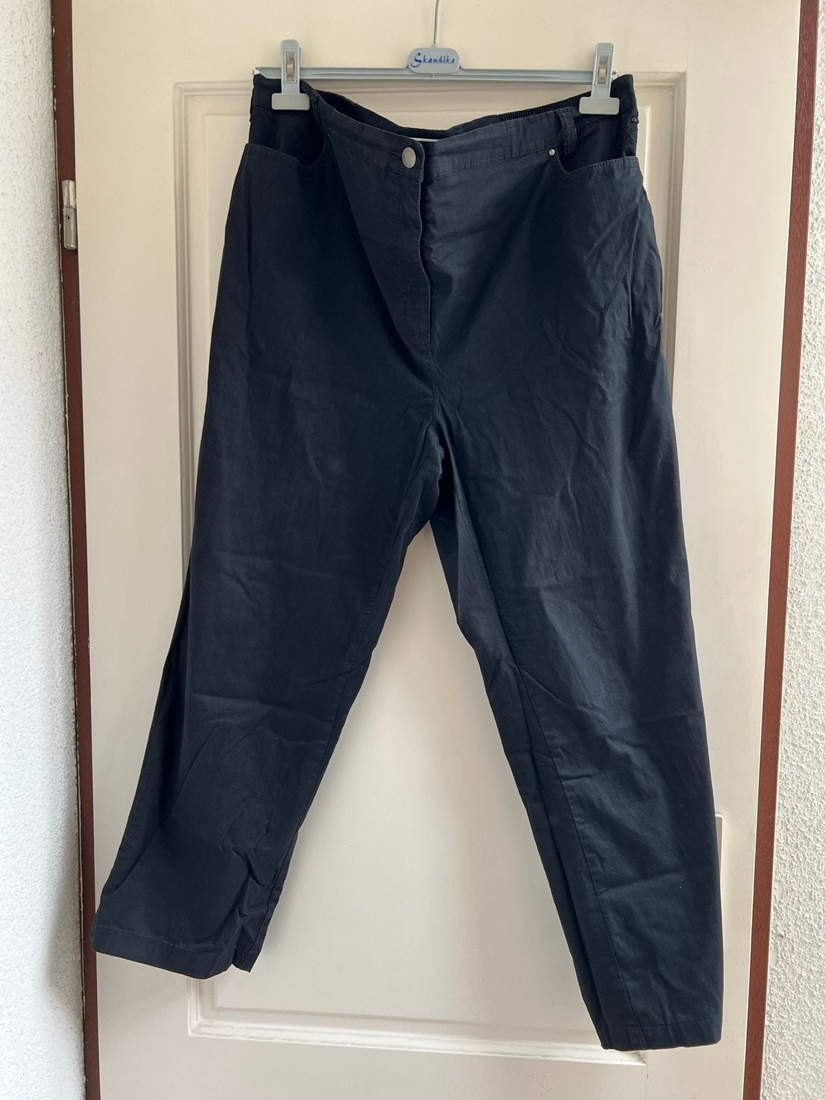 Broek - Toni Denim - 52 - zwart, Verzenden, Zo goed als nieuw, Zwart, Broek of Spijkerbroek