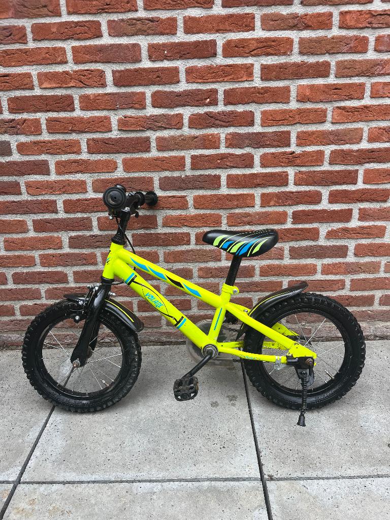 Kinderfiets 14 inch, Fietsen en Brommers, Ophalen, Gebruikt, Terugtraprem, Minder dan 16 inch