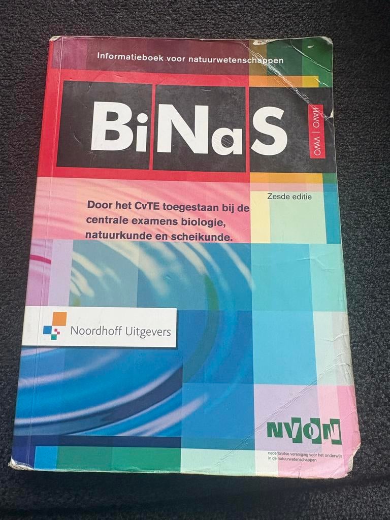Binas zesde editie, Ophalen of Verzenden, Beta, Gelezen, Overige niveaus