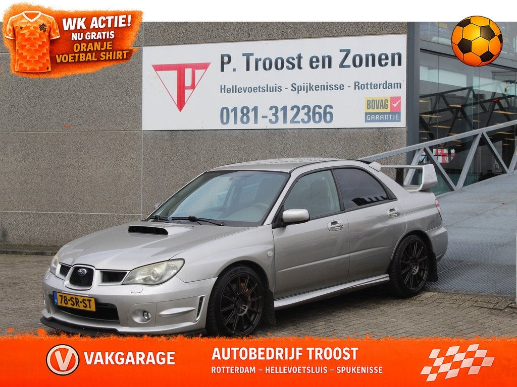 Subaru Impreza 2.5 WRX Volledig onderhouden/Kleppensysteem/L, Auto's, Subaru, 12 maanden, Gebruikt, Zwart, 4 cilinders