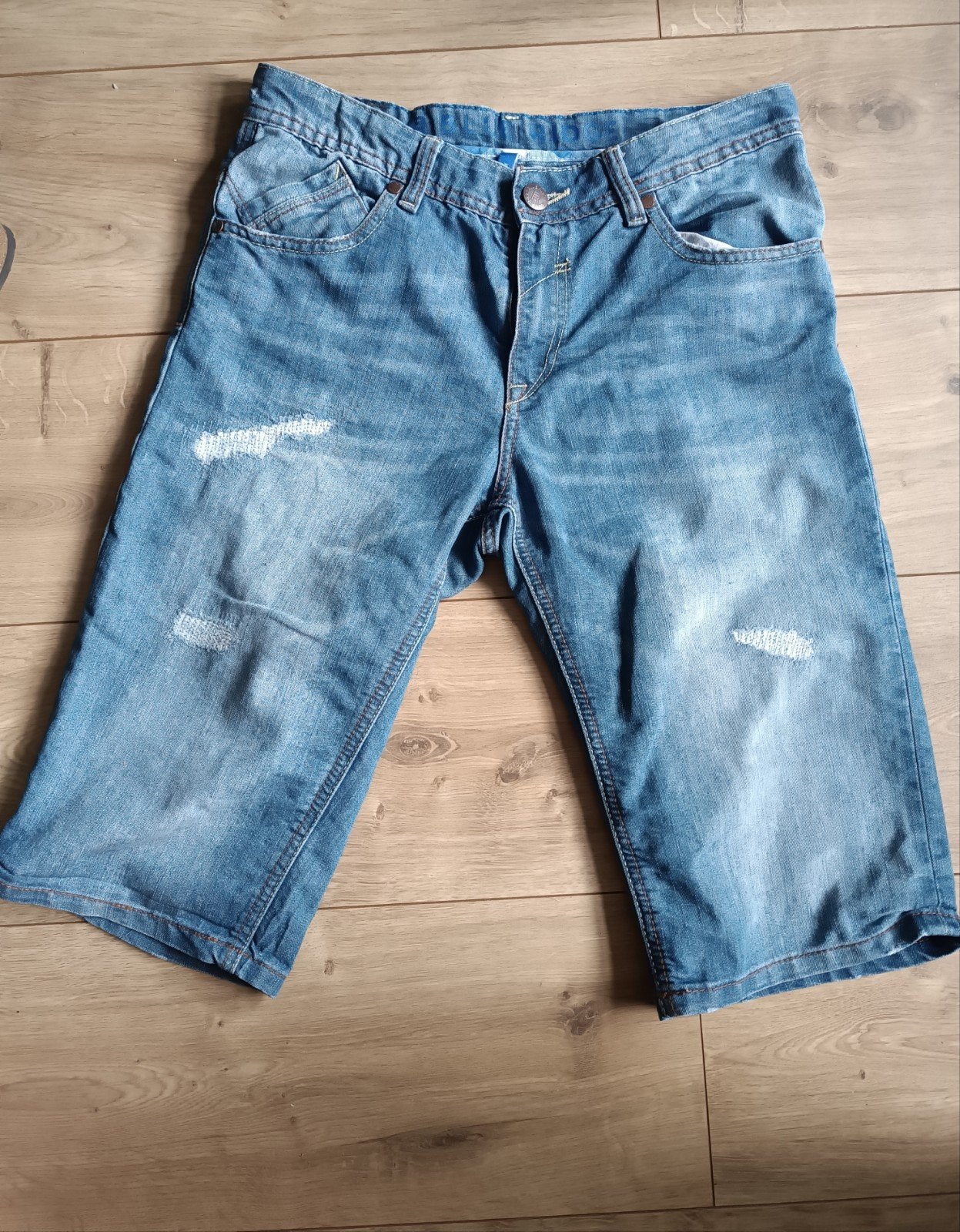 Spijker korte broek van met merk Blue Ridge, maat 170, Kinderen en Baby's, Kinderkleding | Maat 170, Broek, Ophalen of Verzenden