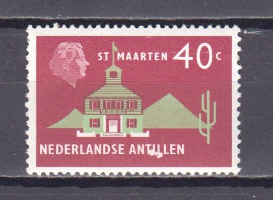 Nederlandse Antillen 1958 NVPH 285 postfris met plaatfout, Postzegels en Munten, Postzegels | Volle albums en Verzamelingen, Verzenden