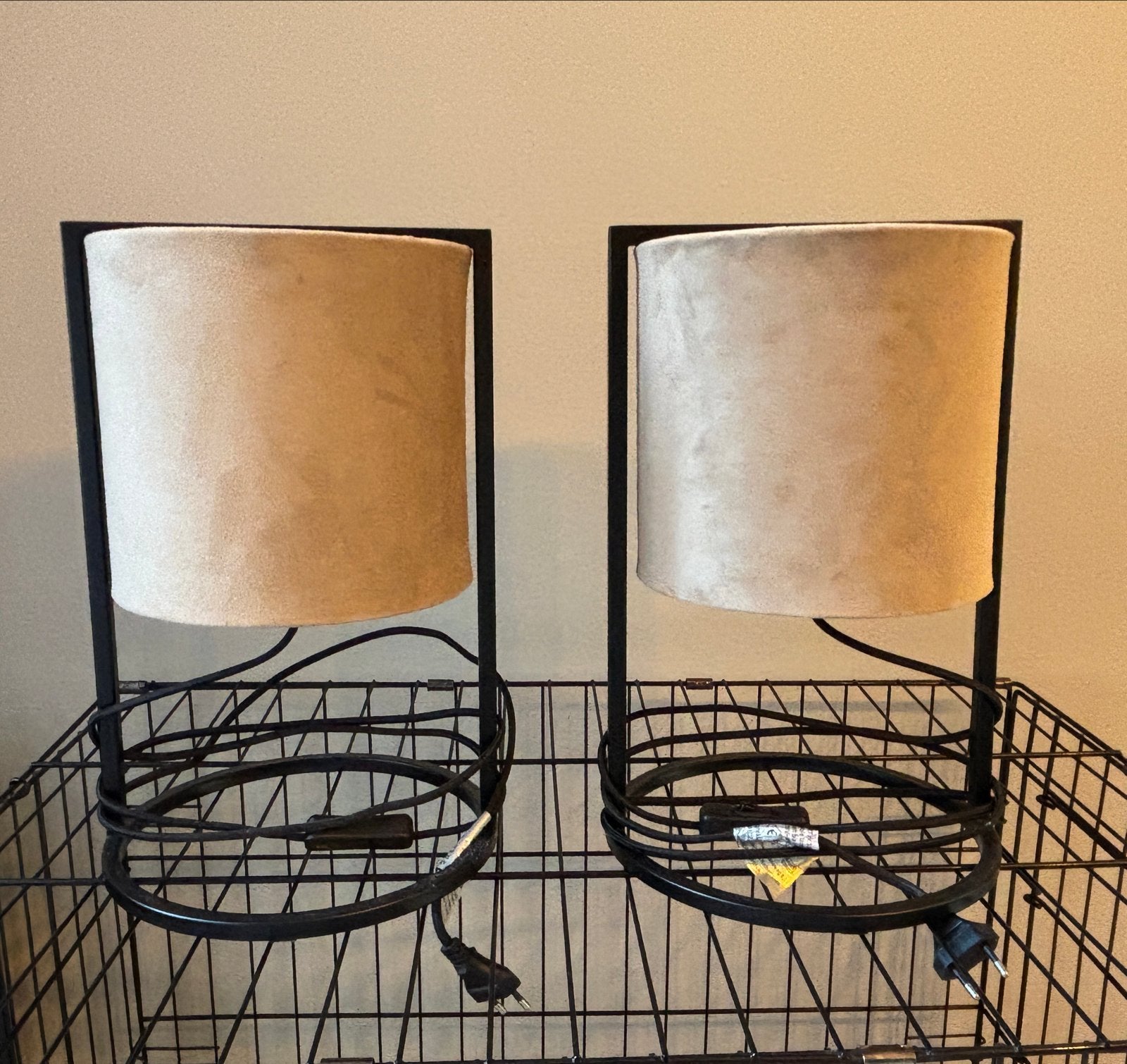 2 Light & Living Tafellampen - 22x19x35 cm, 35 cm, E27 (groot), Light & Living, Ophalen
