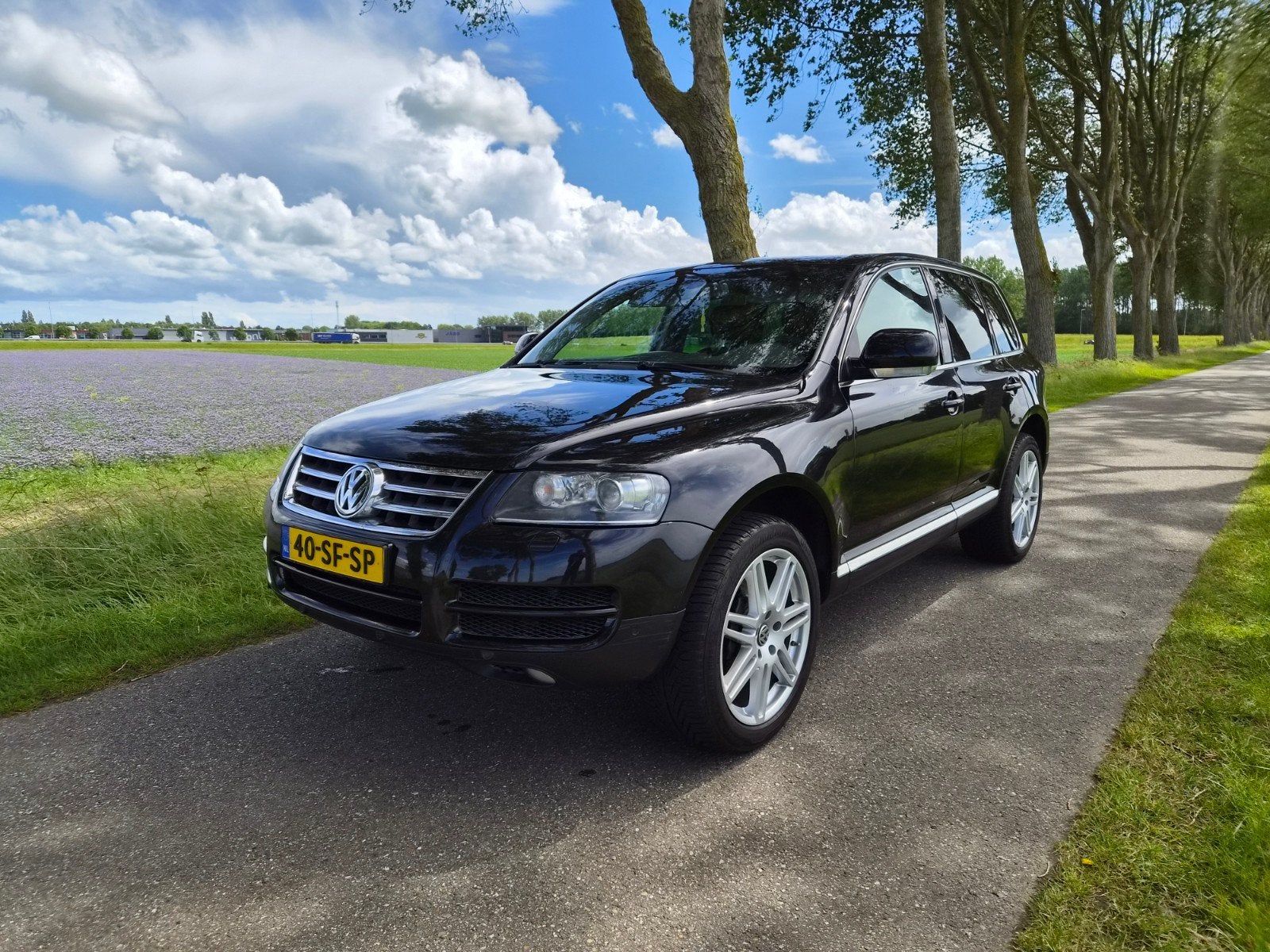 Volkswagen Touareg 4.2 V8 228KW 4MOTION AUT 2003 Zwart, Auto's, Volkswagen, Automaat, 4172 cc, 8 cilinders, Zwart