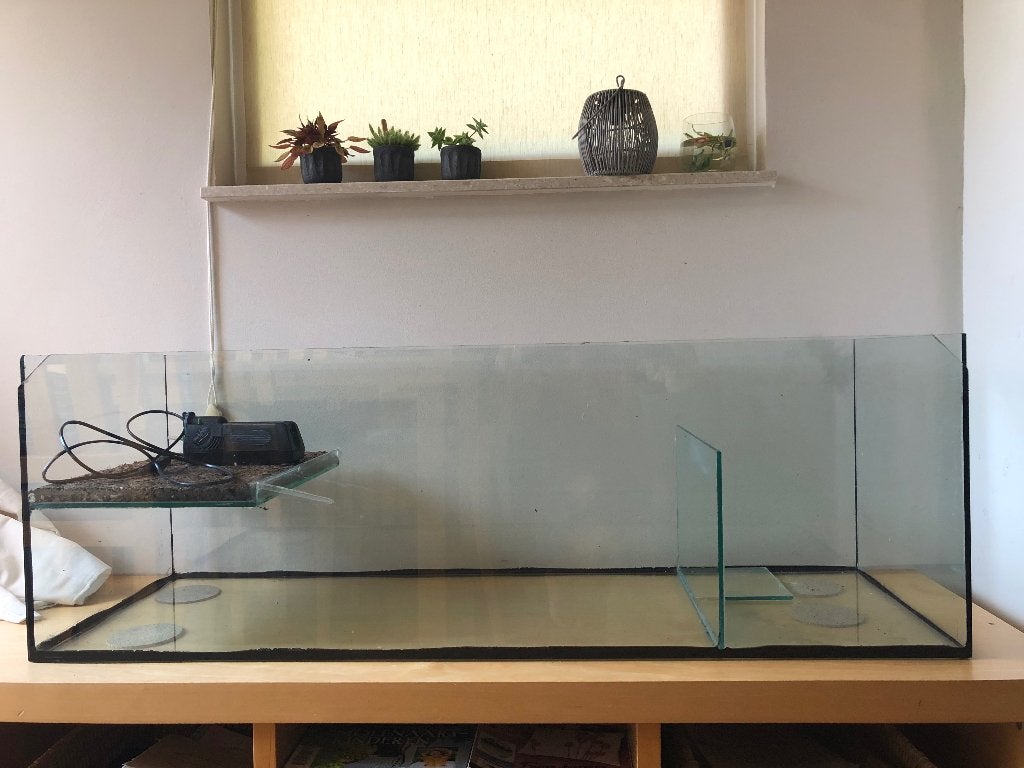 Aquarium, Ophalen, Gebruikt, Leeg aquarium