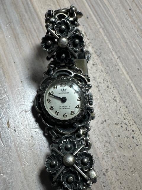 vintage horloge dames, Overige merken, Gebruikt, Polshorloge, Ophalen of Verzenden