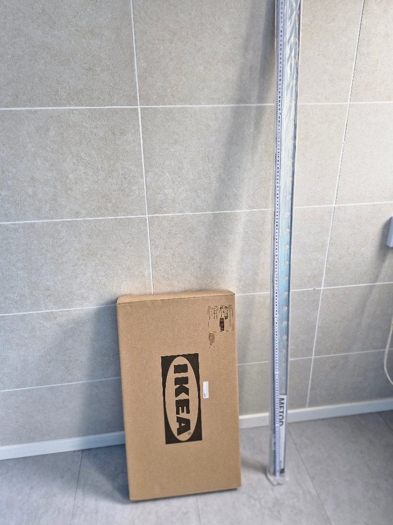 152 cm ophangrail Method nieuw, Huis en Inrichting, Keuken | Keukenelementen, Ophalen, 100 tot 150 cm, 150 tot 200 cm, Nieuw