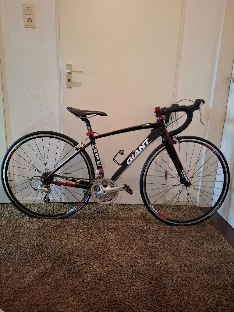Giant racefiets XS, Fietsen en Brommers, Fietsen | Racefietsen, Ophalen, Gebruikt, Velgrem, Aluminium