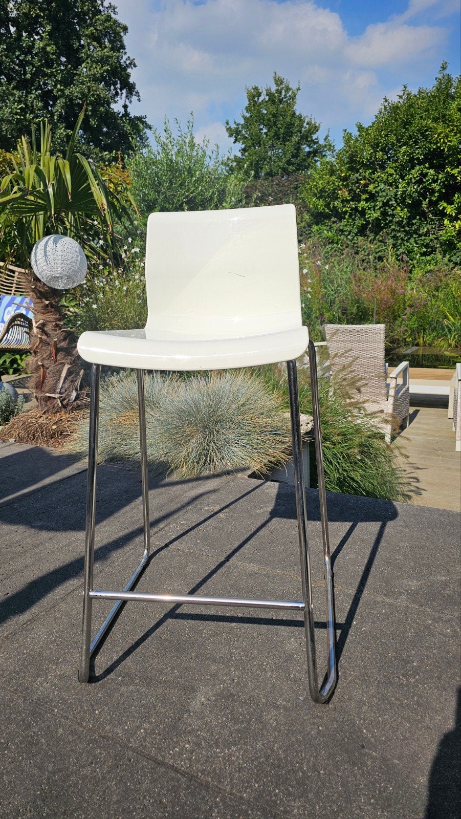 4 barkrukken, 4 krukken, Ophalen, Kunststof, 60 tot 90 cm